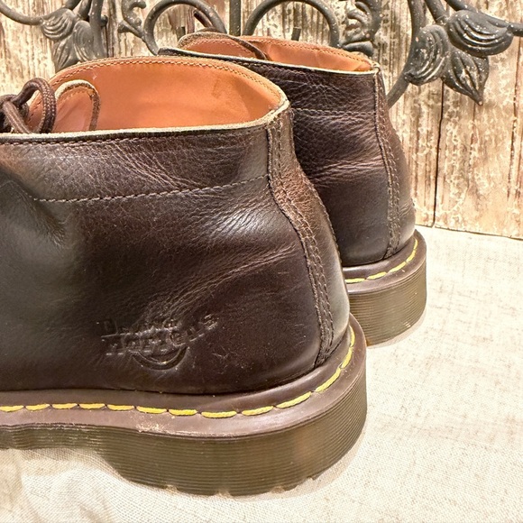 Chunky brown Dr. Marten  10 men 11 ladies large chukka boots main image 5